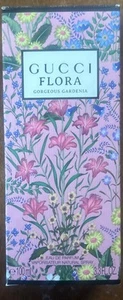 Gucci Flora Gorgeous Gardenia 100ml 3.3 Oz. Empty Eau de Parfum Box - Picture 1 of 7