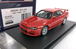 HI STORY HS156RE Nissan Skyline R34 25GT Turbo 1998 JDM 1:43 scale model car - Picture 1 of 5