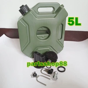 For Honda Ct125 Oil Tank Green Side Spare Fuel Motorcycle Can Petrol Gas 5L - Picture 1 of 2