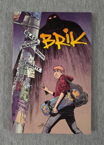 Brik TPB 2017 Oni Press Adam Glass Mike Benson NUEVO - Imagen 1 de 5