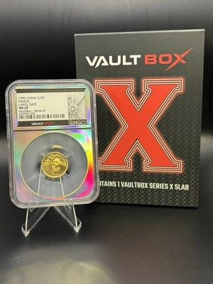 China 1995 1/10 oz oro Panda NGC MS69 caja bóveda fecha grande 10 yuanes .999 escaso Foto 1 de 4