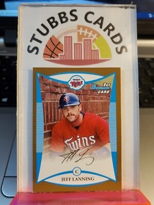 2008 Bowman Draft Prospects Gold Jeff Lanning #BDPP4