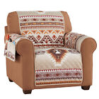 Quilted Neutral Southwest Aztec Furniture Cover