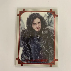Game of Thrones GoT Iron Anniversary Series 2 Red Base Card 11 Jon Snow / 50 - Picture 1 of 2