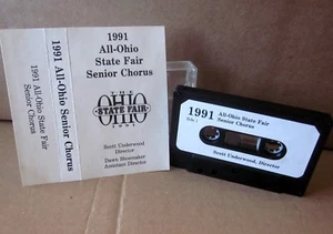 ALL-OHIO STATE FAIR SENIOR CHORUS cassette tape 1991 Scott Underwood - Picture 1 of 1