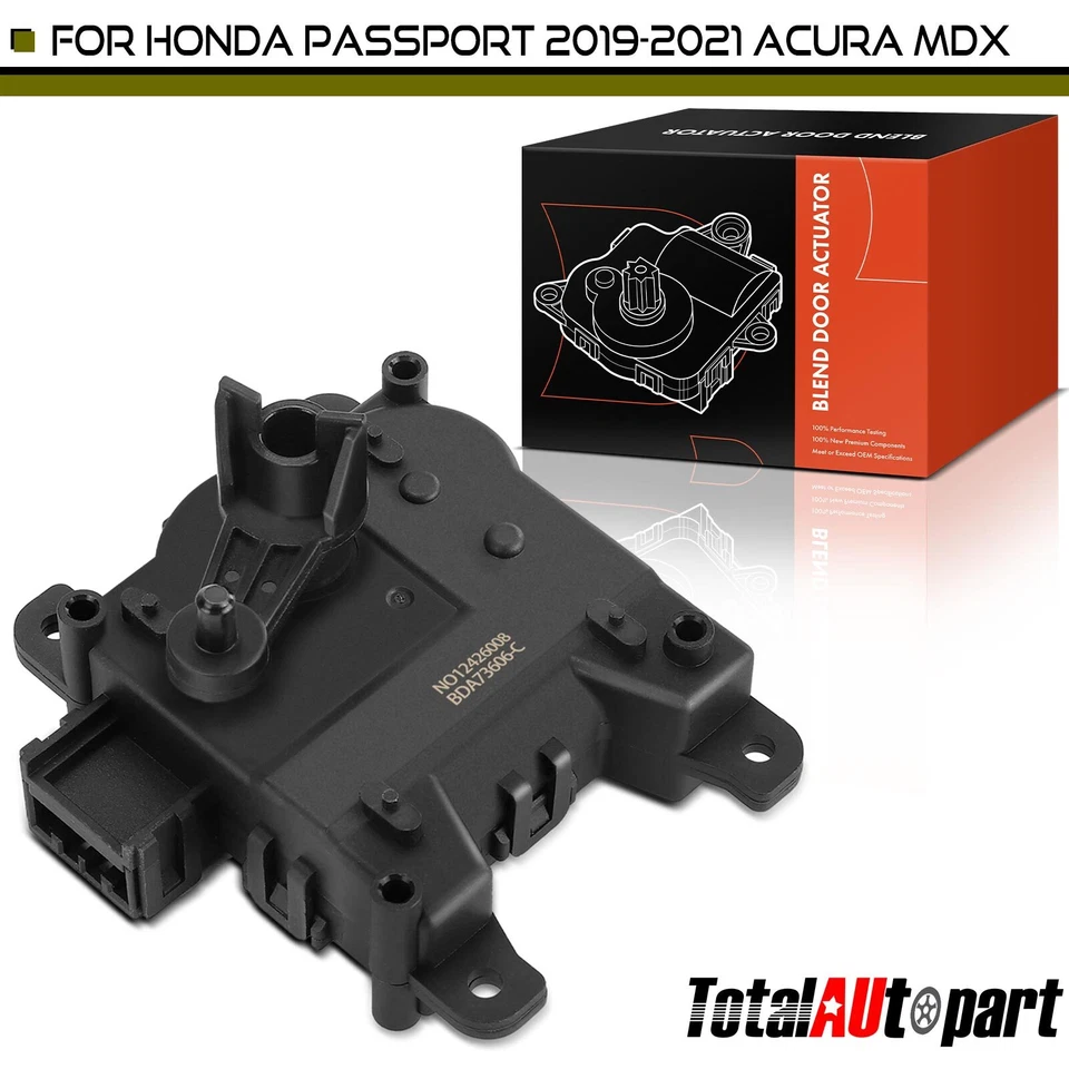 Actuador de puerta de mezcla de calefacción de climatización para Honda Pilot 2016-2021 Acura MDX auxiliar Foto 1 de 4