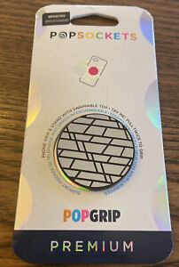 New NIP Popsockets PopGrip Premium Reflective Urban Geo Swap Top Phone Grip 