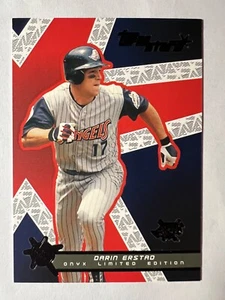 2001 Topps Stars Onyx #1 Darin Erstad #'d 87/99 - Picture 1 of 2
