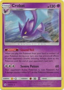 2x (SM10-066) Crobat (Rare Holo) Pokemon Unbroken Bonds Card # 66 - Picture 1 of 1