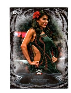 WWE Rosa Mendes #2 2015 Topps Undisputed Black Parallel Base Card SN 48 of 99