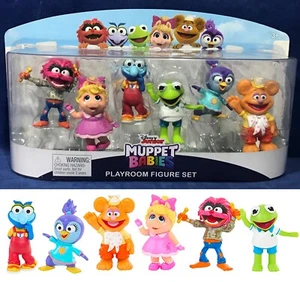 Juego de 6 figuras MUPPET BABY PLAYROOM DISNEY Junior ANIMAL Pingüino DECORACIÓN DE PASTELES - Imagen 1 de 8