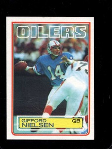 1983 TOPPS #279 GIFFORD NIELSEN EXMT OILERS *X74741