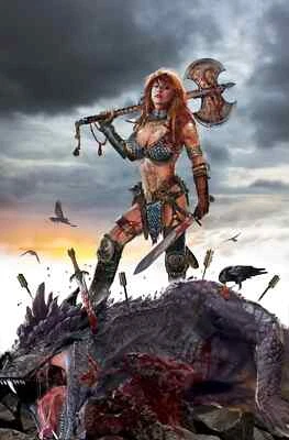 Red Sonja Birth of the She-Devil #1 Gallagher Variant LTD 500 - NM or Better - Image 1 of 2