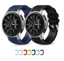 For Various Samsung Galaxy Smart Watches Replacement Silicone Band Strap