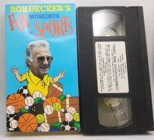 Bob Uecker's Fun Moments in Sports VHS, Pre-owned, Very Good Condition, 1995 - Picture 1 of 2