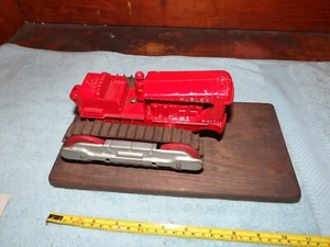 VINTAGE HUBLEY TRACTOR 505-58 BULLDOZER RED SEMI Older Restored Parts Or Repair - Picture 1 of 13
