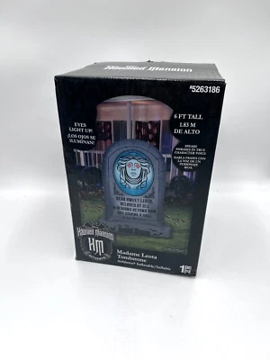 6' DISNEY HAUNTED MANSION MADAME LEOTA Airblown Inflatable WITH SOUND - Image 1 of 4