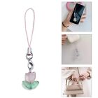 Simple Small Flower Pendants Phone Charm Straps Lanyard Purse Accessories