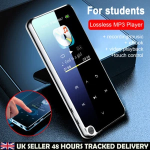 Bluetooth MP4/MP3 Player Lossless Touch Screen Music Player FM Radio 16GB+32GB - Picture 1 of 15