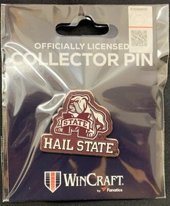 MISSISSIPPI STATE BULLDOGS HAIL STATE LAPEL COLLECTOR PIN NEW - Picture 1 of 1