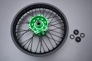 Cerchio Posteriore Completa Enduro Verde KAWASAKI KX 125 2003-2005 2,15"x18" - Picture 1 of 7