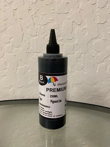 250ml Black Pigment refill ink kit for HP inkjet printer - Afbeelding 1 van 2