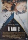 Celine Dion ,James Cameron  autographed signed poster ( Titanic )16" x 24" + COA