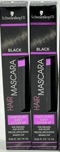 2 pack Schwarzkopf Hair Mascara, Black 16mL each tube - Picture 1 of 6