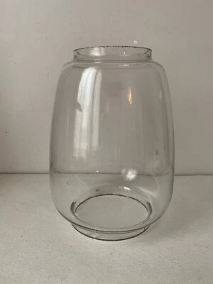 ancien verre de lampe tempête - Photo 1/4