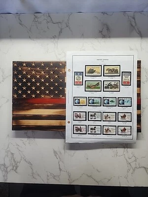 1970 UNITED STATES STAMPS Bald Eagle Pows, Anti-pollution Christmas (CPAUC42) - Image 1 of 4