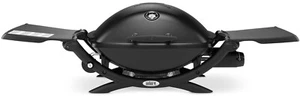 Barbecue a gas Weber Q2200 con supporto + tavoli laterali merce di serie B - Foto 1 di 3