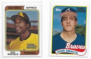 2018 Topps Archives ROOKIE HISTORY Pick-A-Card Winfield Smoltz Chipper Jones +