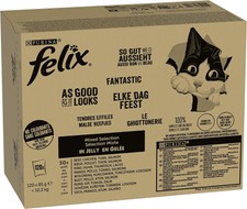 Purina Felix Le Ghiottonerie Cibo Umido per Gatti