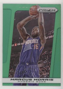 2013-14 Panini Prizm Retail Green Prizm Marcus Morris #61