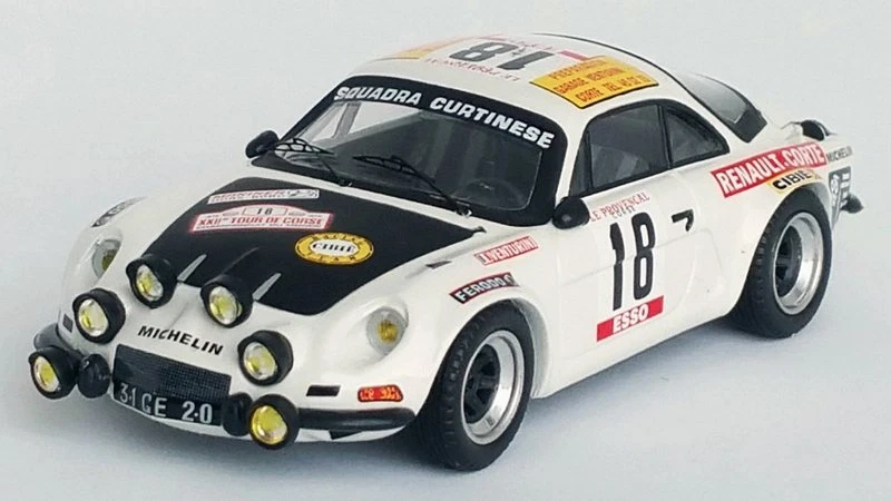 Alpine A110 Renault Tour De Corse 1978 Venturini-Simonini 1:43 TROFEU RRFR73 - Immagine 1 di 1