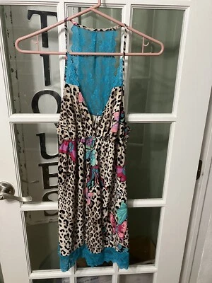 Chemises de encaje azul mariposa In Bloom But Jonquil  Foto 1 de 4