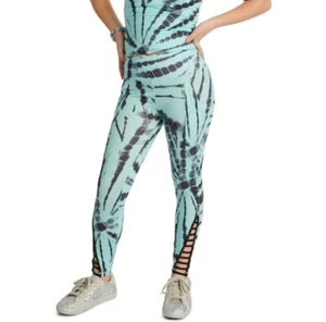 Justice Girl's Print Leggings - Aqua mist - S (7/8) - NWT - Picture 1 of 5