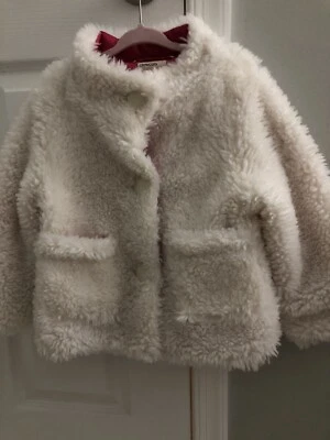Chaqueta Sherpa Crewcuts Marfil Niñas Talla Grande Foto 1 de 2