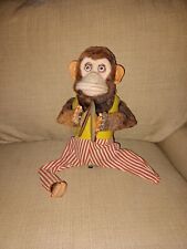 Vintage Daishin CK Musical Jolly Cymbal Clapping Chimp Monkey Toy Japan 