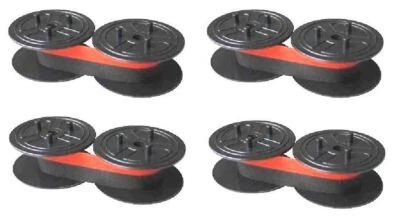 4 x Ink Ribbon Group 51 D Red/Black Triumph-Adler 1210 PD 1120 1121 1123 1216 - Image 1 of 4