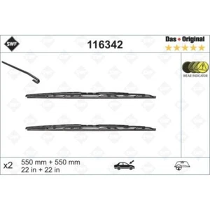 SWF Wischblatt Scheibenwischer vorne passend für Audi A4 8E2 B6 8E5 - Bild 1 von 4