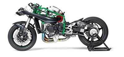 Serie moto Tamiya 1/12 n. 131 Kawasaki Ninja H2R modello in plastica 14131-KS - Immagine 1 di 4