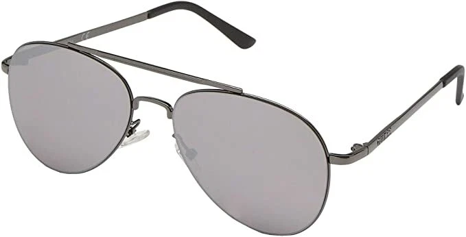Gafas de sol piloto GUESS para hombre GF0195 negras/grises R1214 Foto 1 de 1