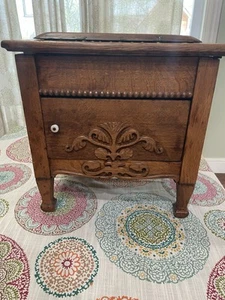 Antique Tiger Oak Cabinet w/Cobbler Tools See All Pictures - Picture 1 of 12