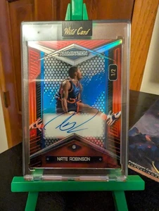 2024 WildCard Alumination Just the Hits Basketball Nate Robinson Rare Auto/2 - Picture 1 of 1