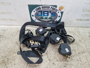 RANGE ROVER L322 SET OF 4 SEAT BELTS BLACK 2003 - Picture 1 of 10