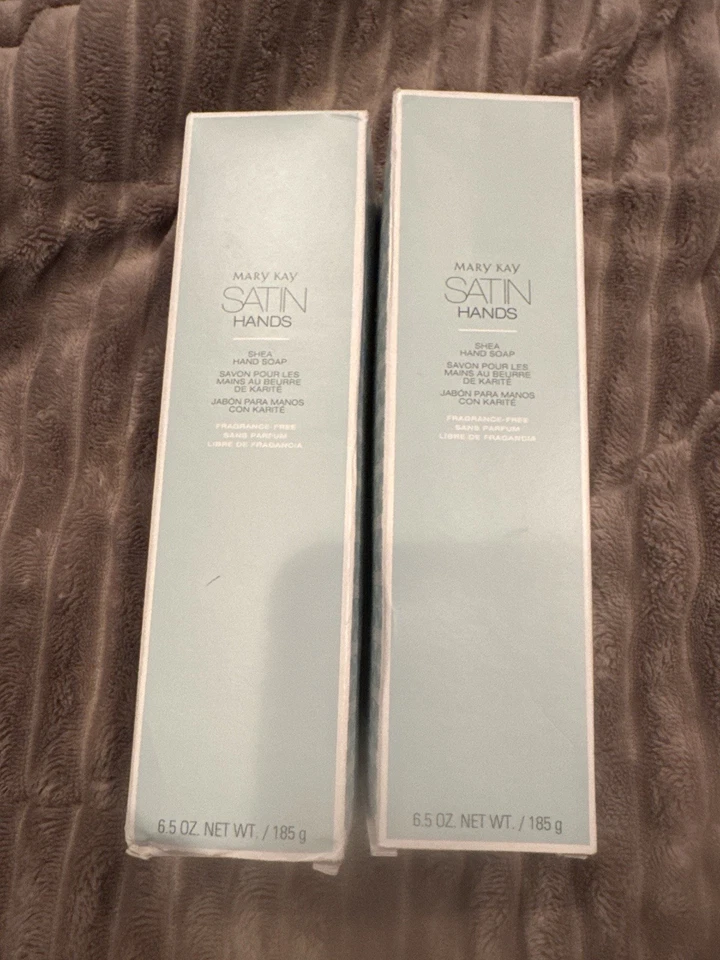 Мыло для рук TWO Mary Kay Satin Hands Shea (без запаха) 6,5 унции / 185 мл - Изображение 1 из 2