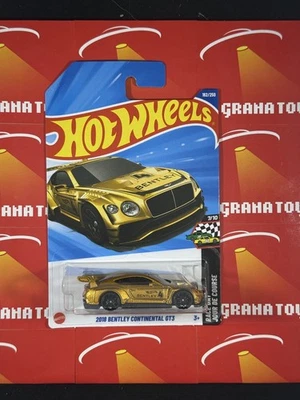 Hot Wheels Mix Q 2018 Bentley Continental GT3 #162 Race Day 2025 - Imagem 1 de 2
