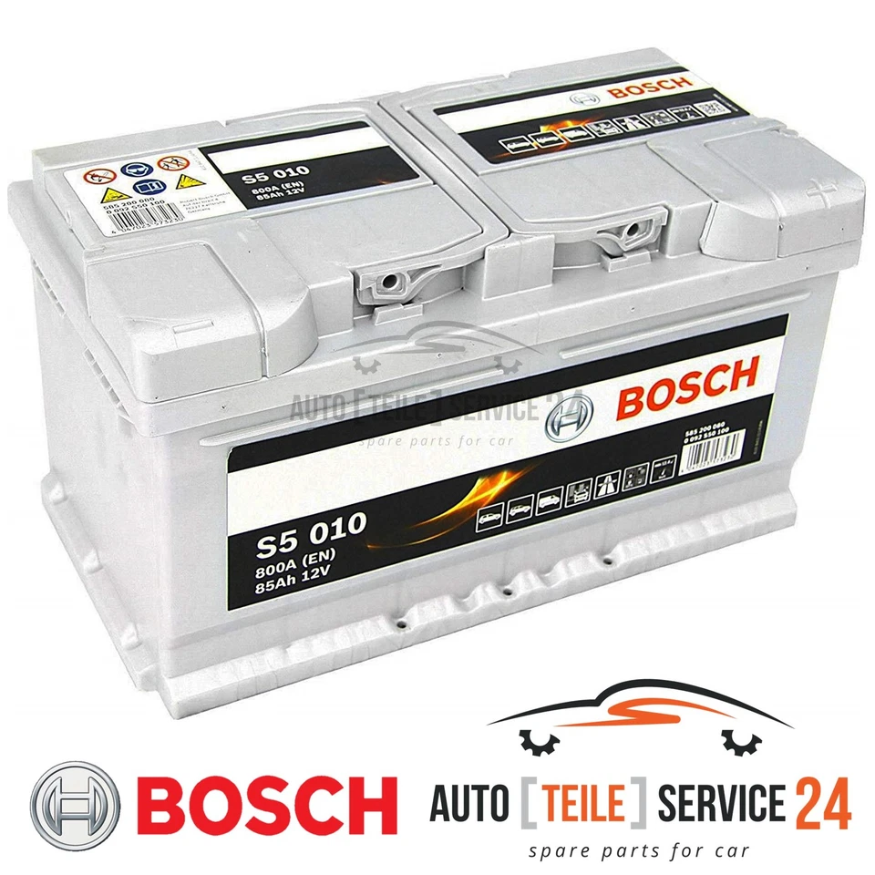 Starterbatterie Bosch 0092S50100 S5 für Alfa Romeo Audi Bmw Fiat Ford Jaguar VW - Bild 1 von 4