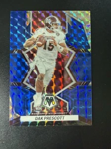 2023 Panini Mosaic Draft BLUE Atomic PRIZM Dak Prescott /75 - Picture 1 of 2